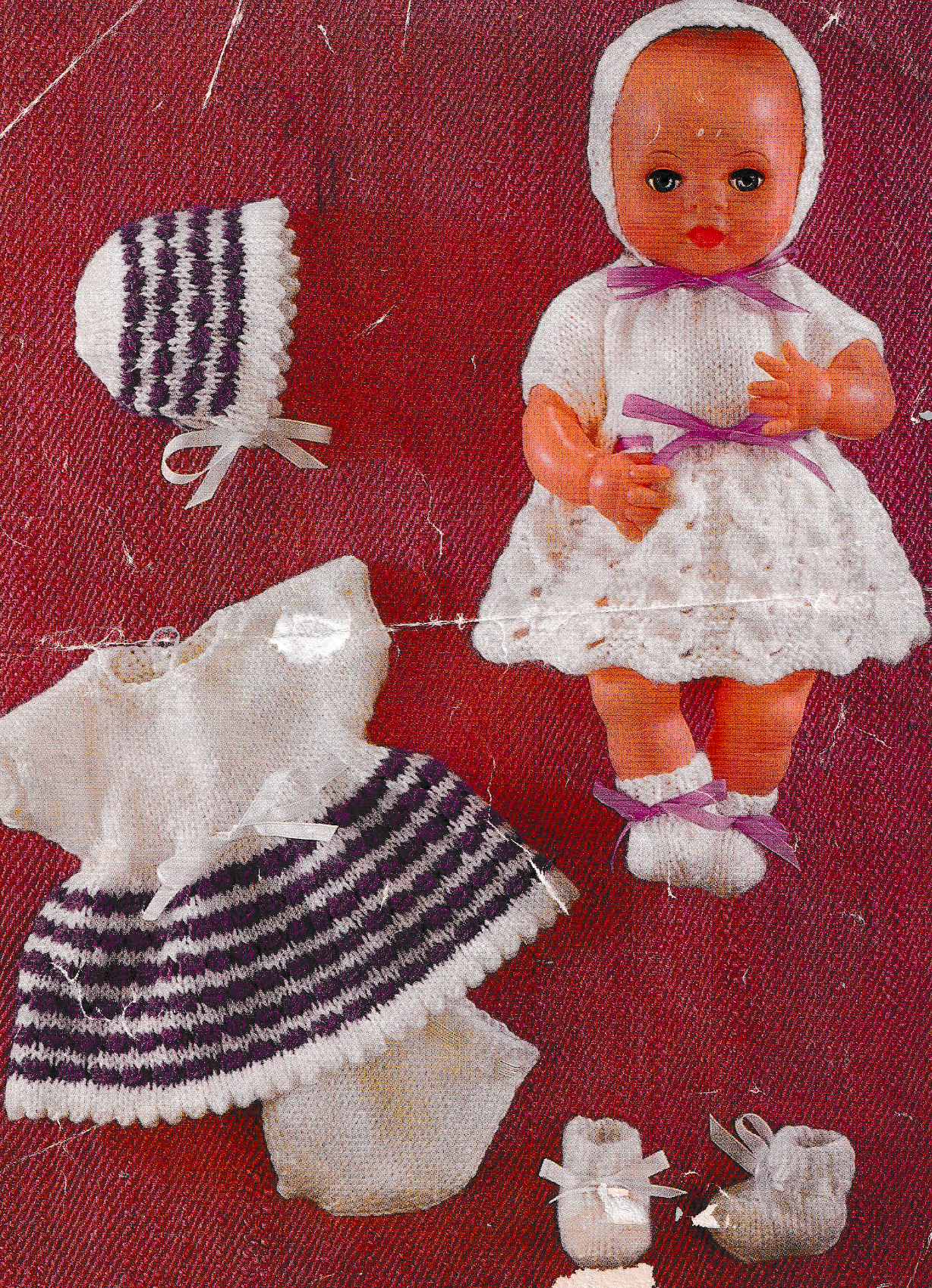Pedigree Dolls Clothes Knitting Pattern