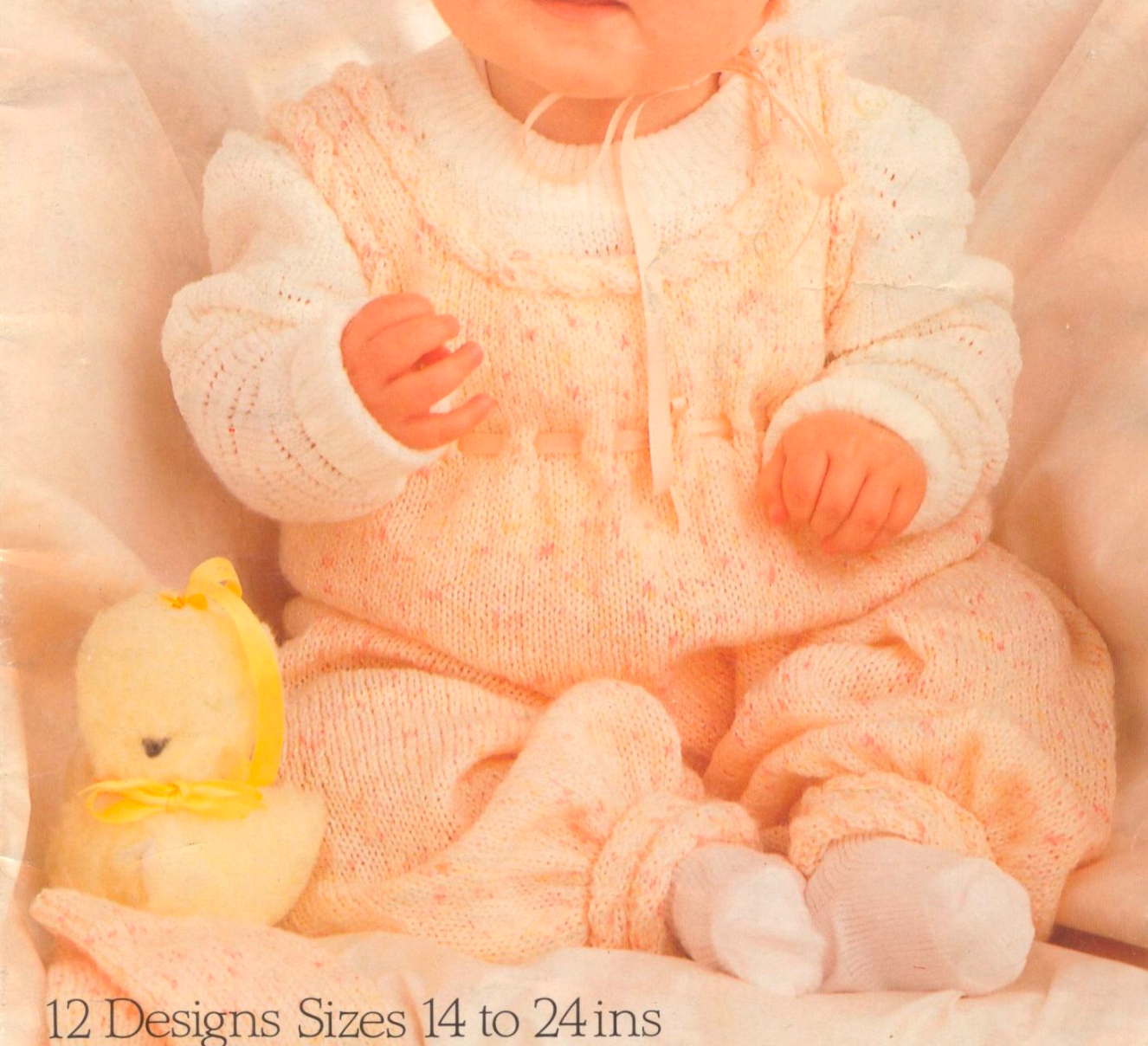 Pretty babies 3 and 4 ply cardigans knitting pattern collection