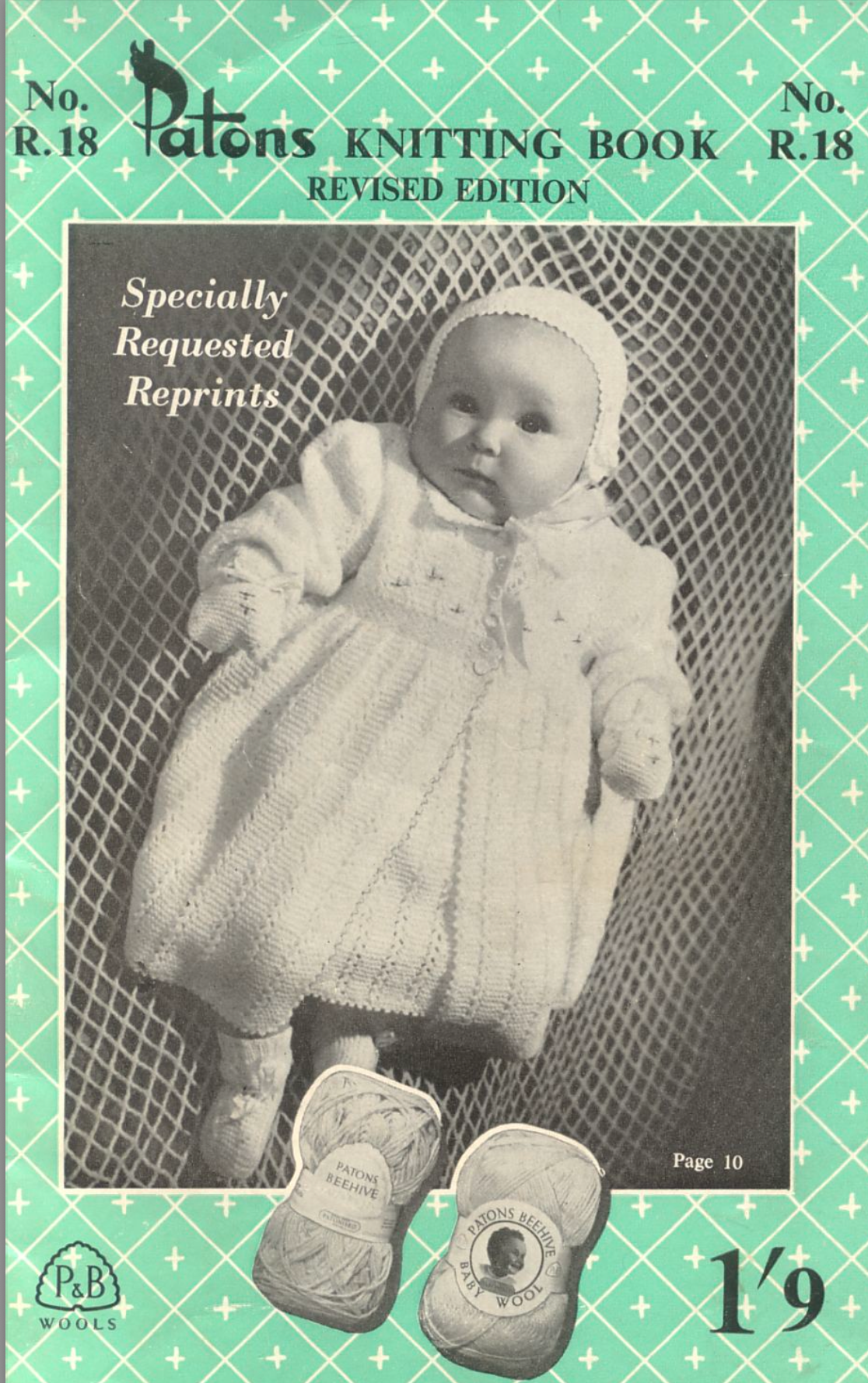 5 Vintage Baby Knitting Pattern Booklets