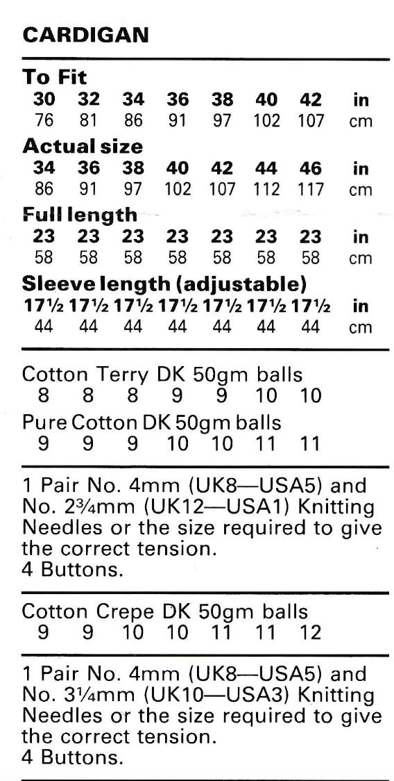 Summer Top and Cardigan Set for Women Knitting Pattern
