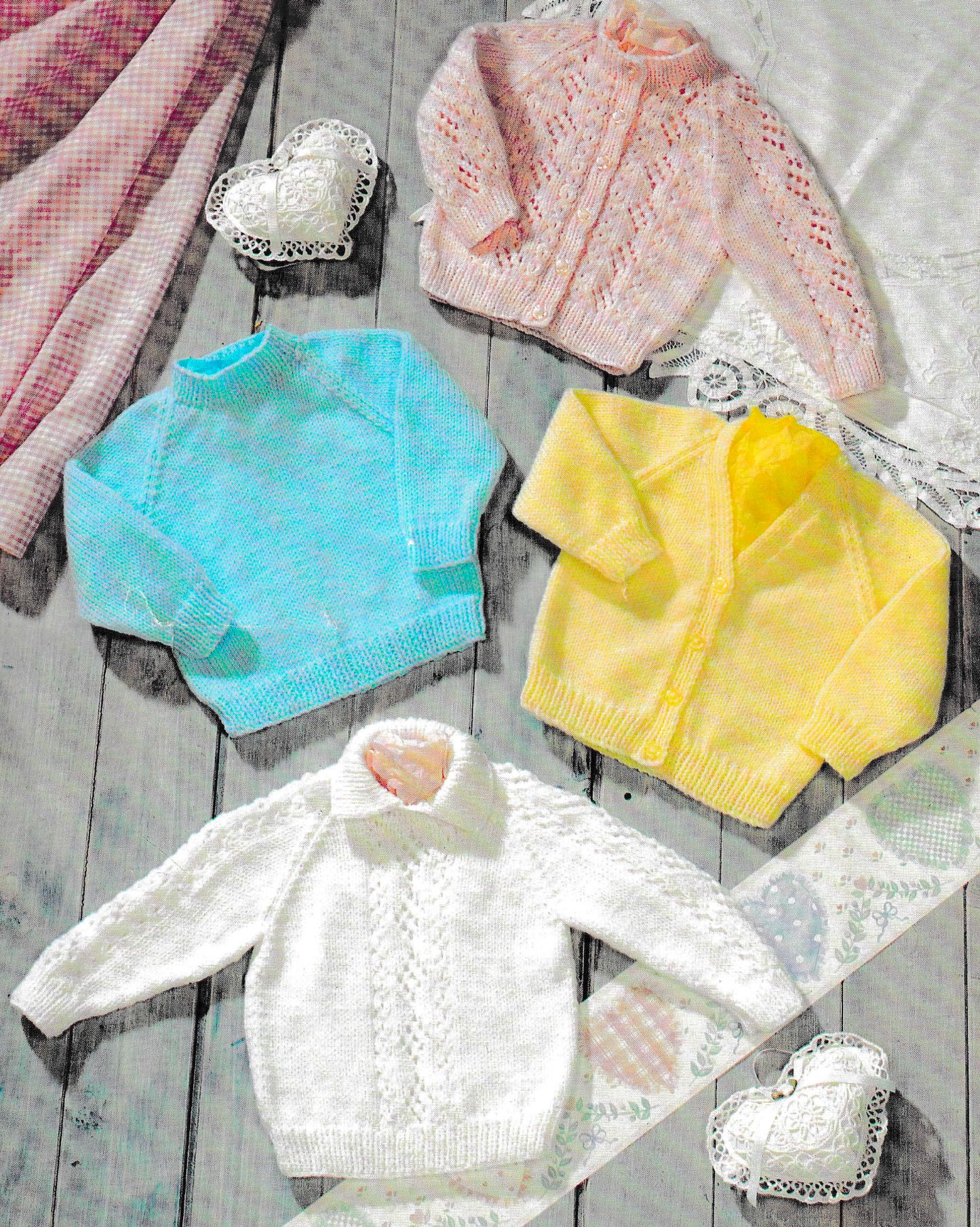 Bundle of 60 Baby Vintage Knitting Patterns