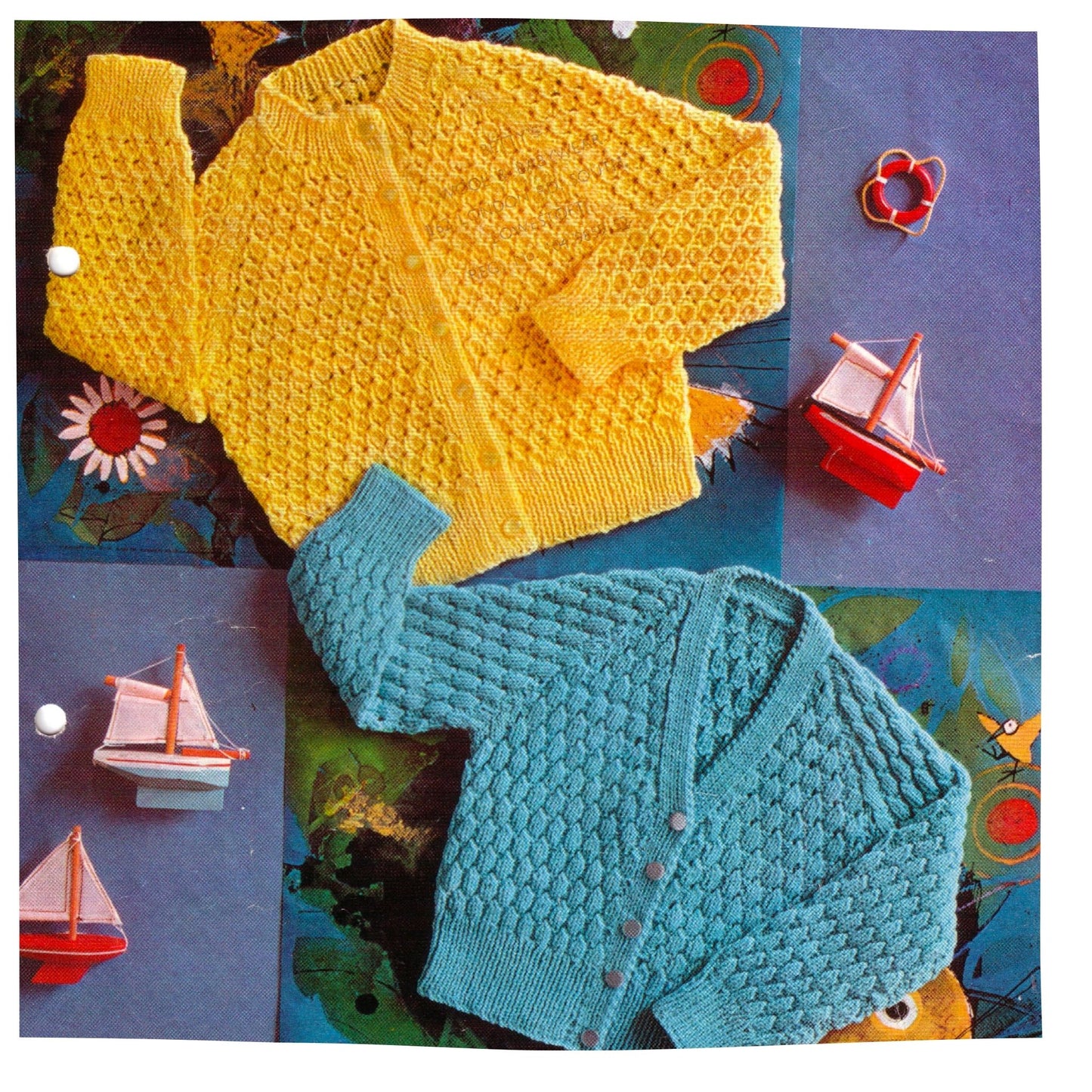 4 Ply Child Cardigan Knitting Pattern