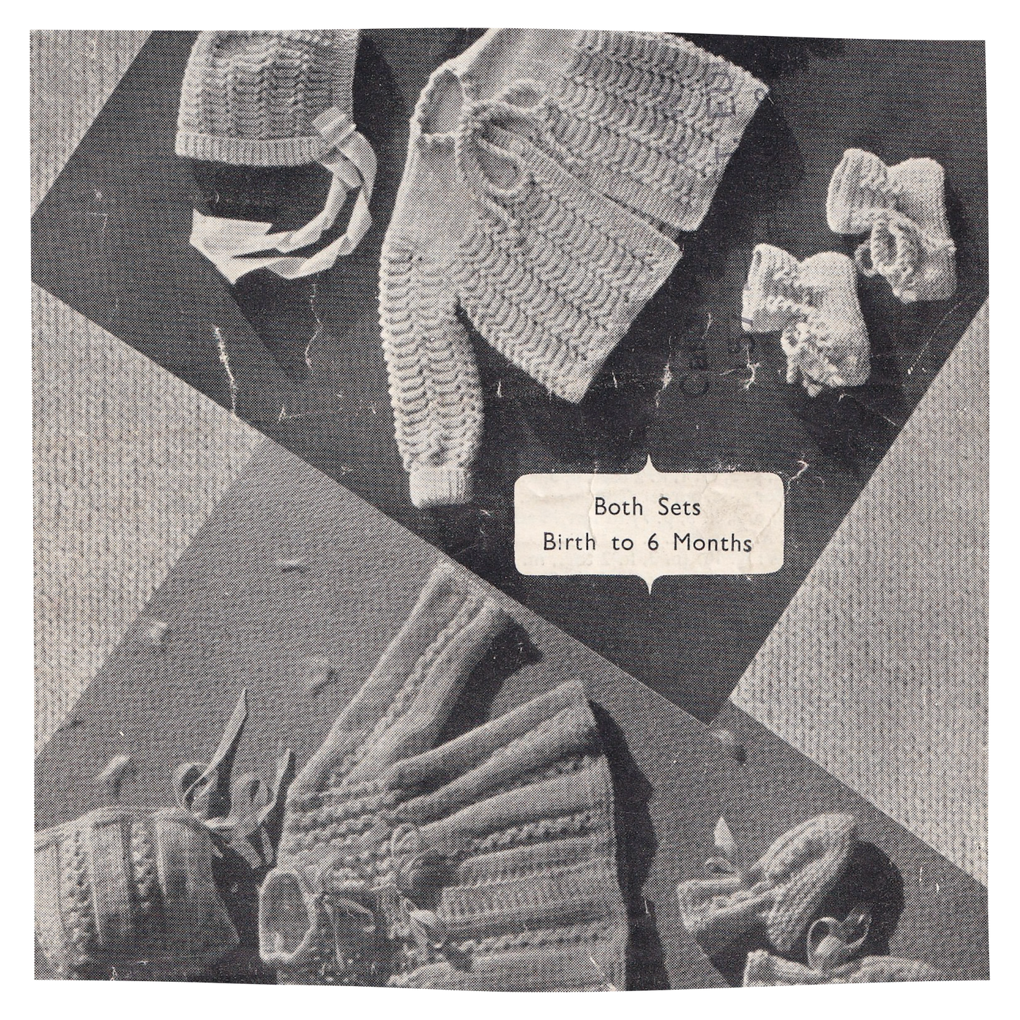 Weldons Knitwear A920 3 Ply Matinee Coat Bonnet and Booties Set Pattern