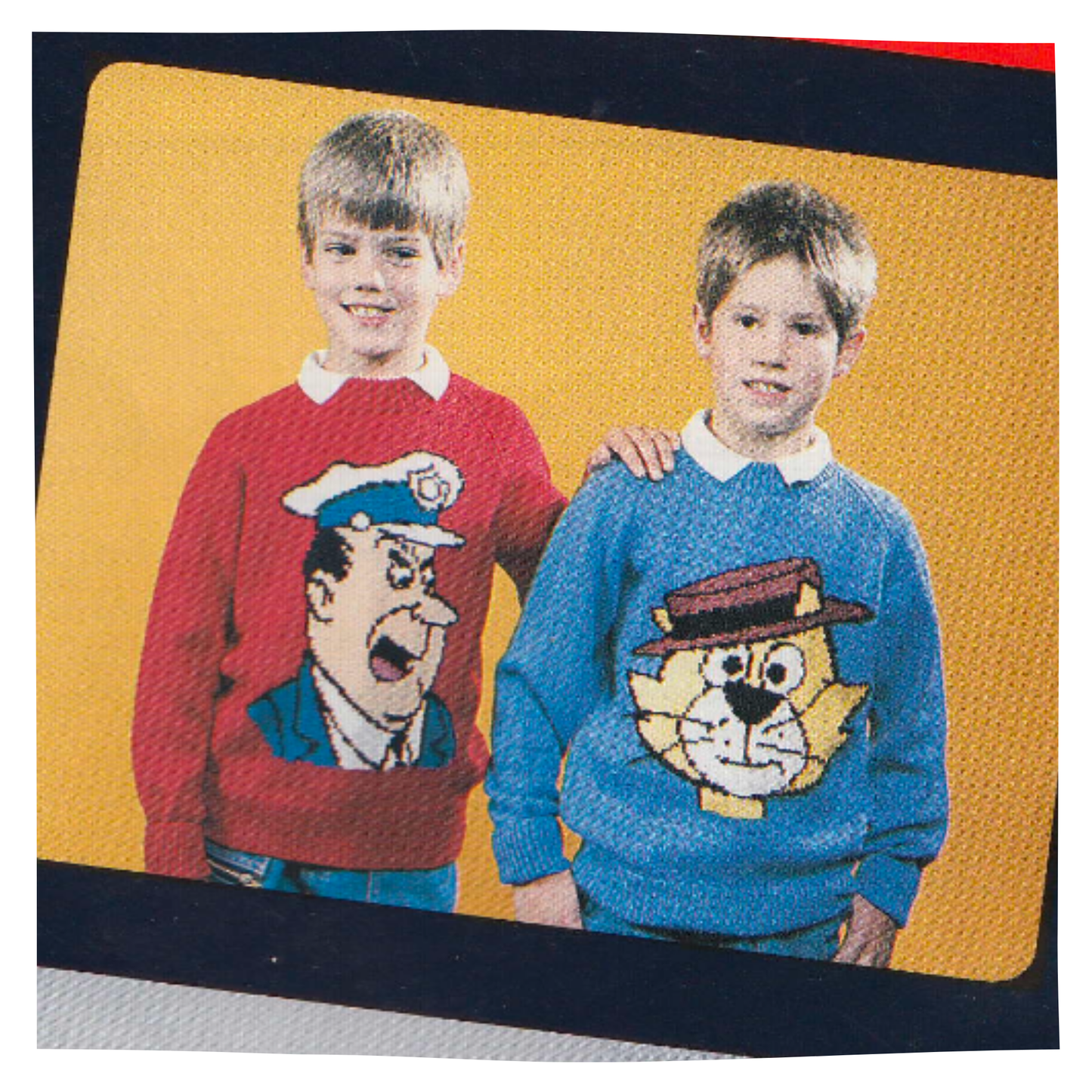 Top Cat Intarsia Sweaters Knitting Pattern