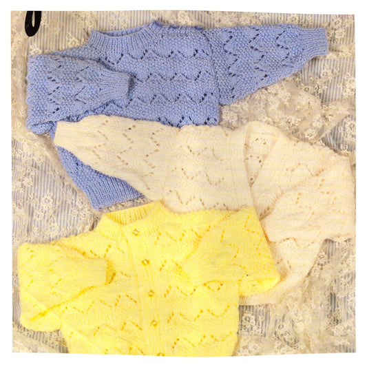 Baby Cardigans and Sweater Set