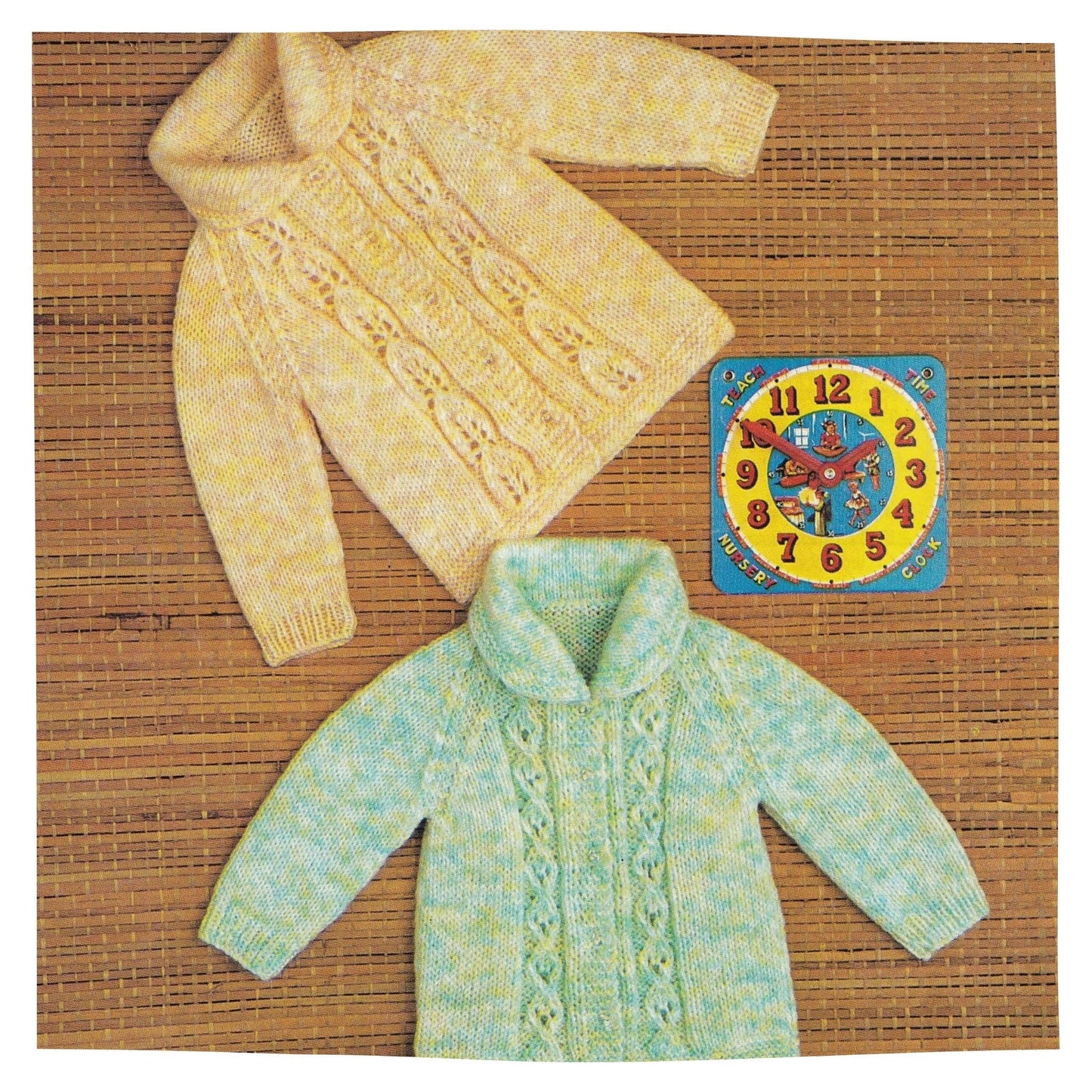 vintage baby jackets knitting pattern