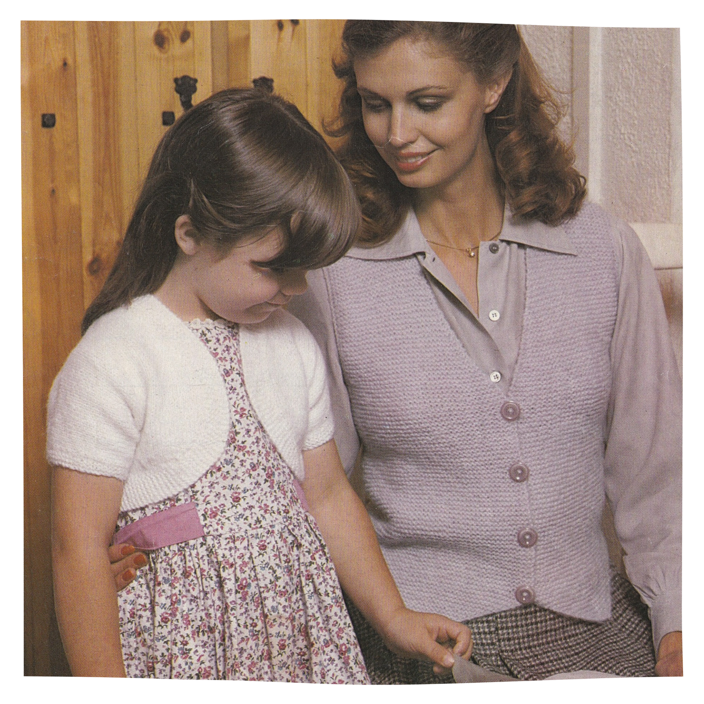 Bolero Cardigan and Waistcoat for Adult and Child