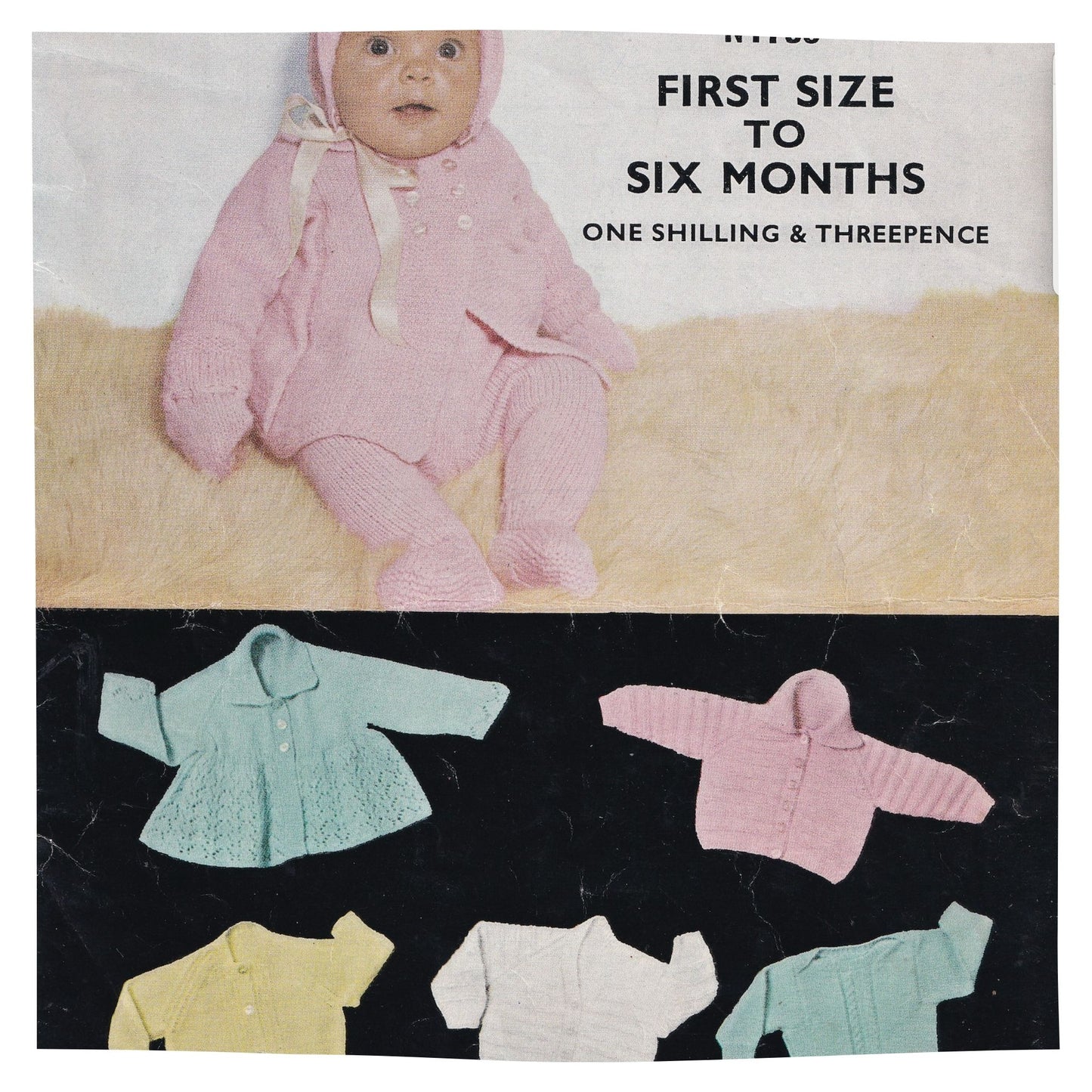 Lister Baby Knits N1708 - collection of baby cardigans