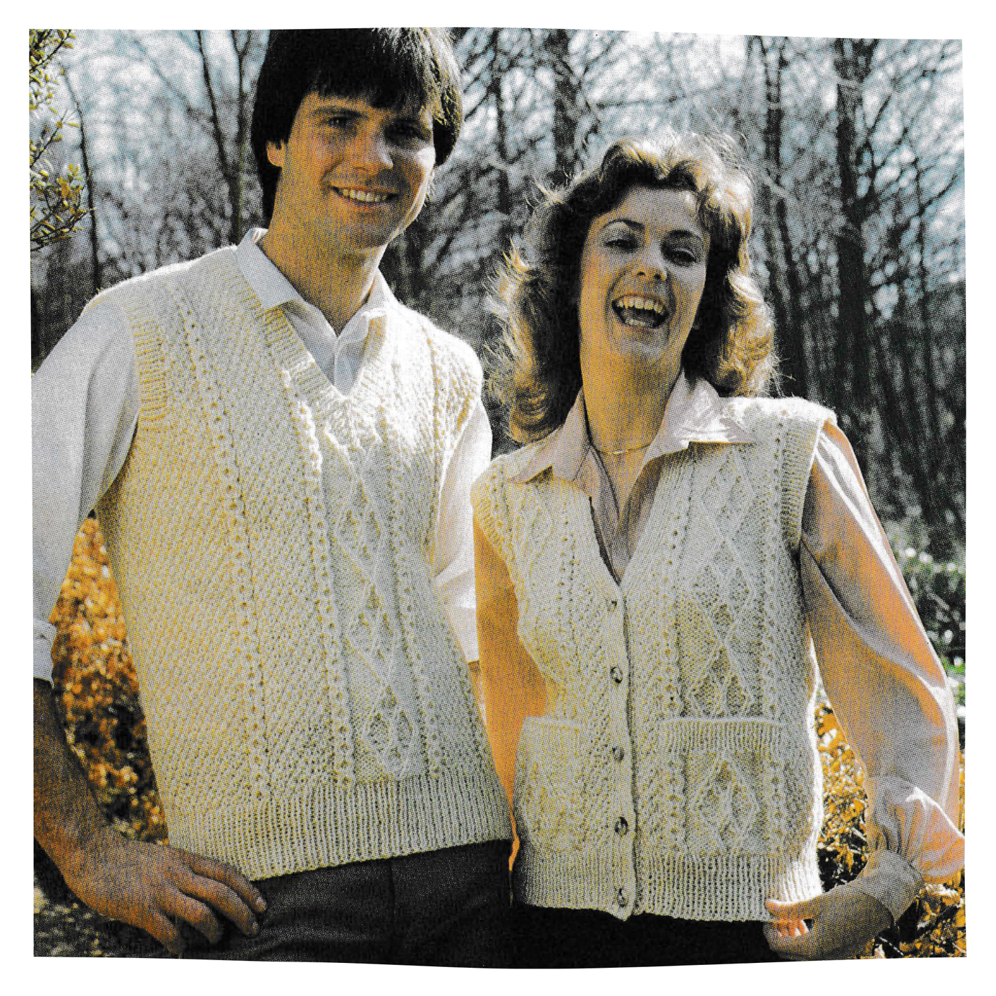 Aran Waistcoat and Tank Top for Men and Women