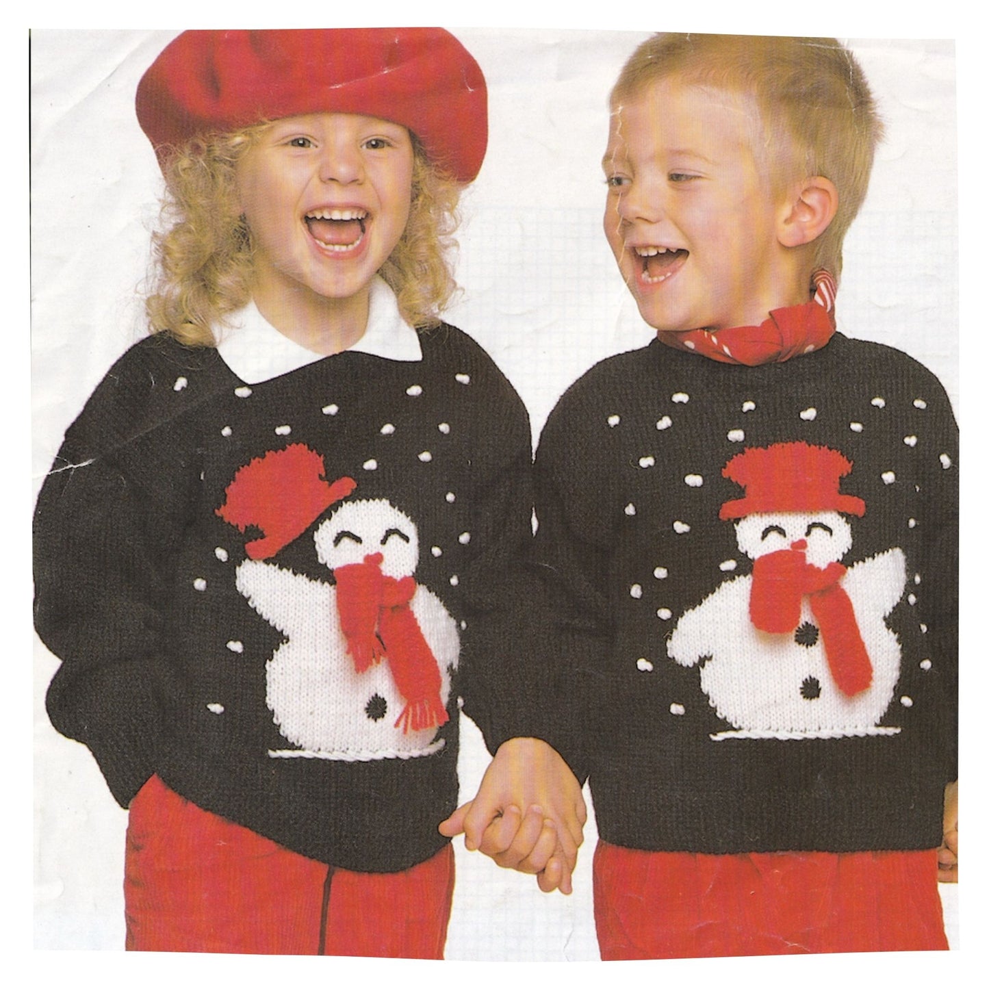 Snowmen Christmas Sweater for Children