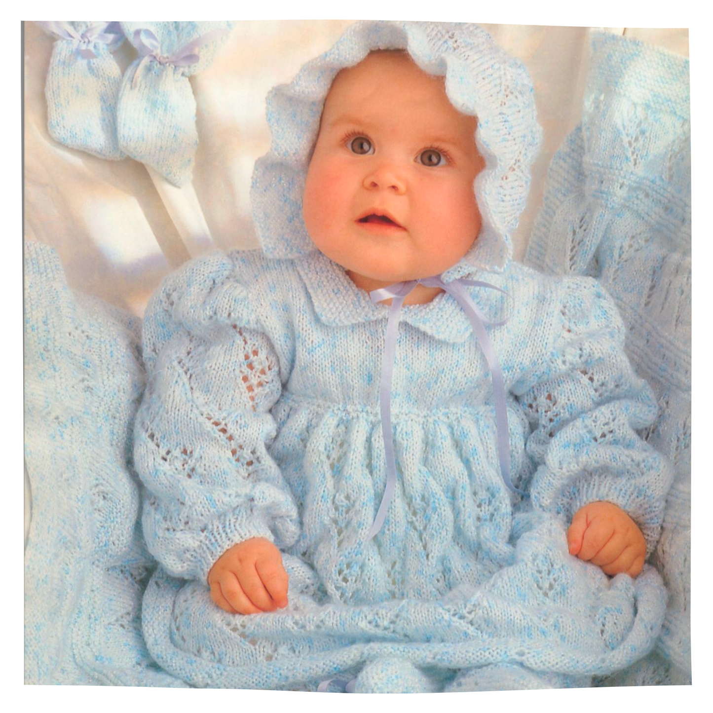 Pretty babies 3 and 4 ply cardigans knitting pattern collection