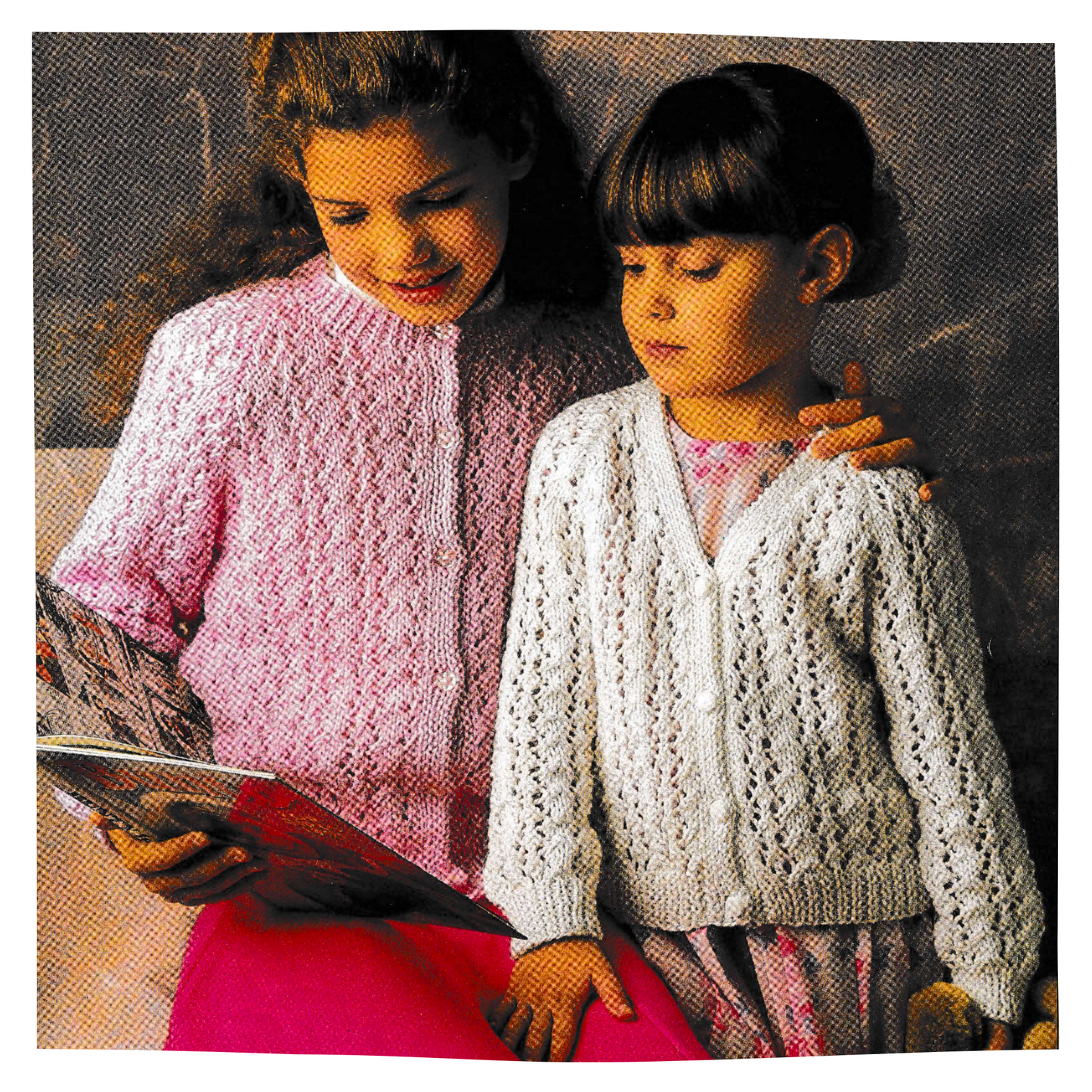 Girls Lace Cardigan Knitting Pattern