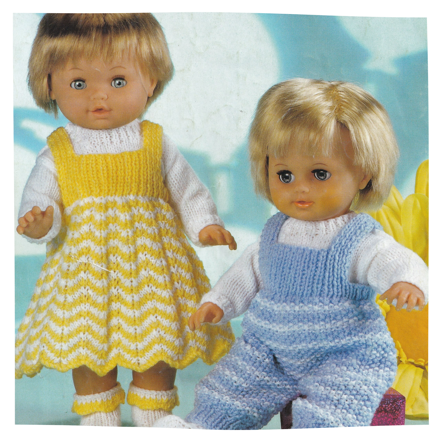Dolls Clothes Knitting Pattern