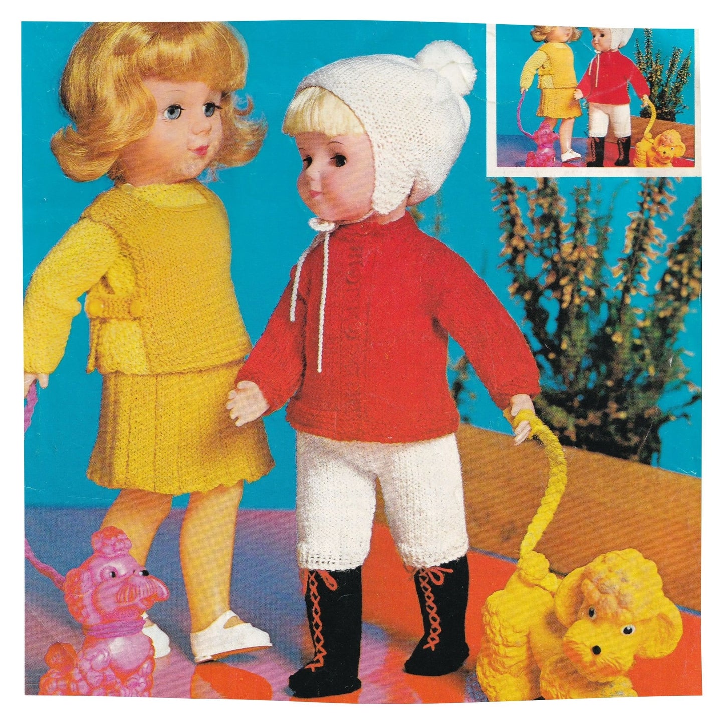 Dolls Clothes Knitting Pattern