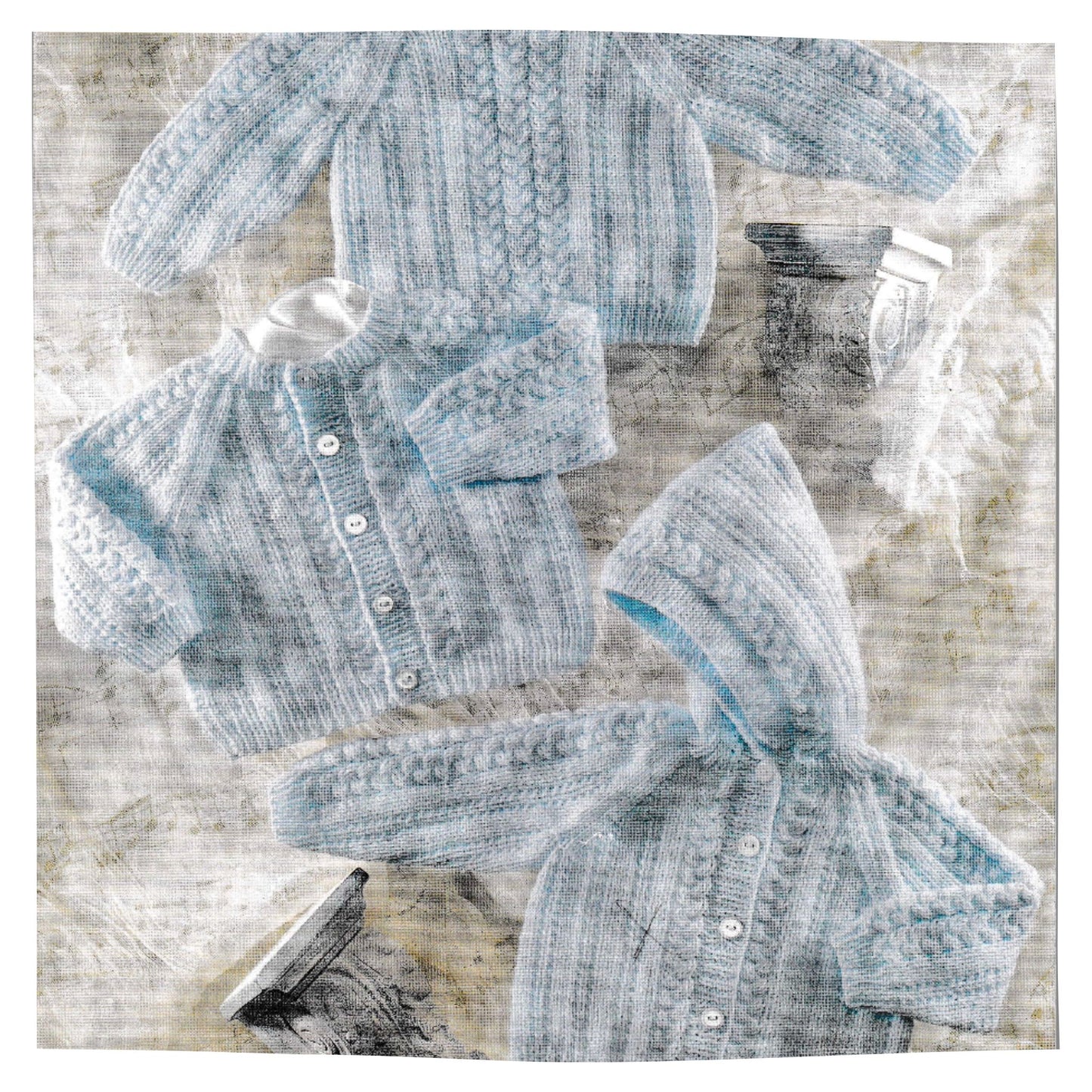 Baby cardigans and sweater bin DK yarn with or without hood