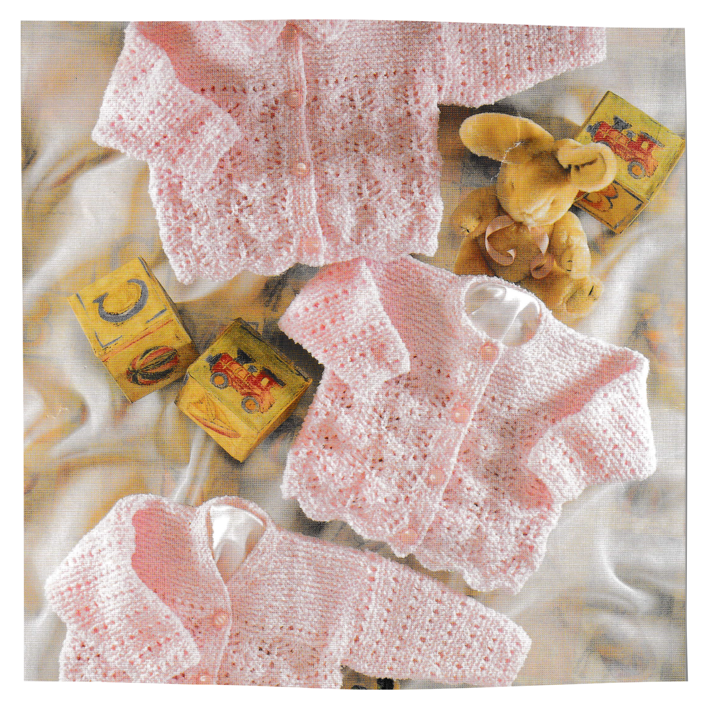 Vintage Knitting Pattern Download - Baby Cardigans