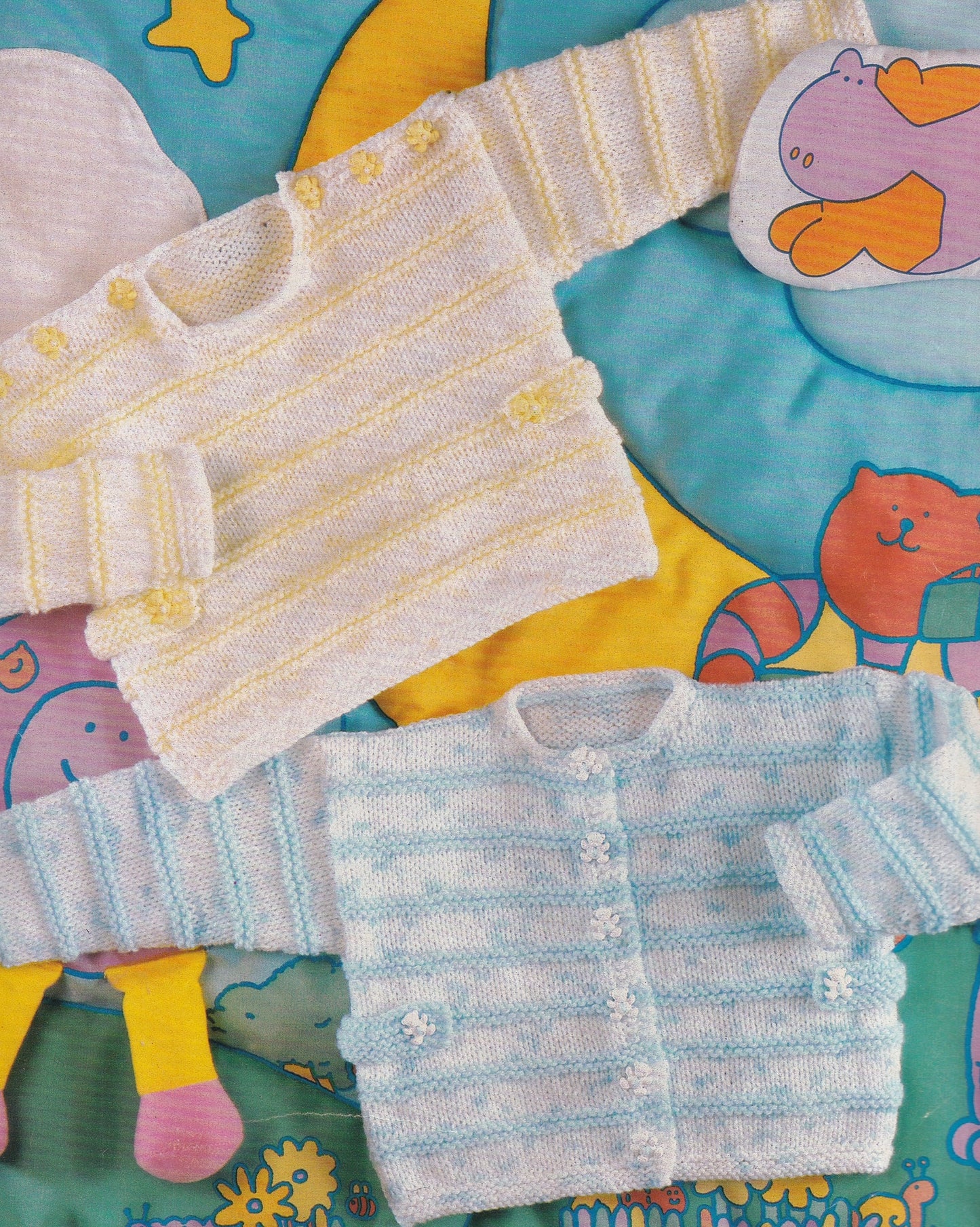 Easy Knit baby Cardigan and Sweater