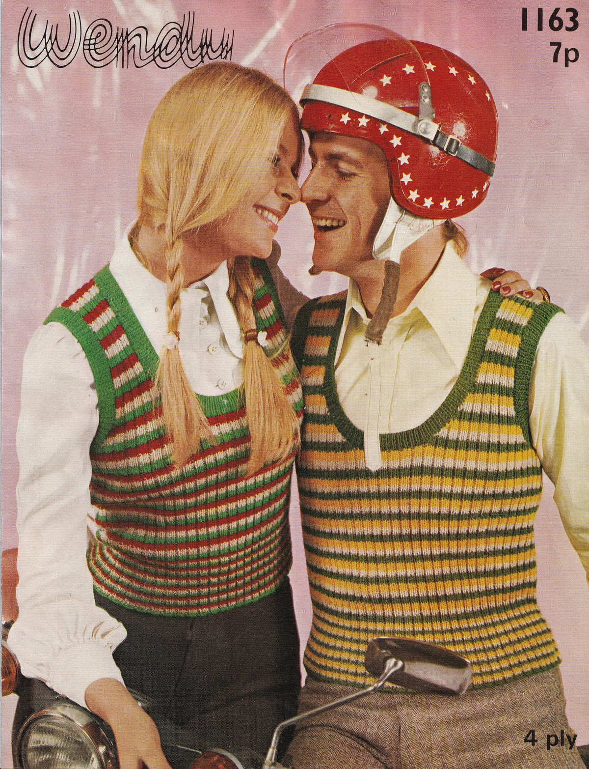His and Hers Tank Top Knitting Pattern PDF, 4 Ply
