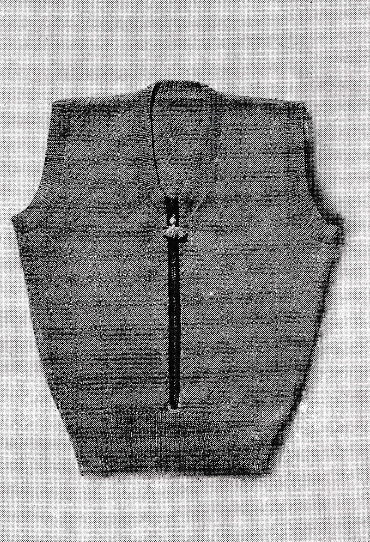 1940s knitting pattern for women's 3 ply jerkin cardigan