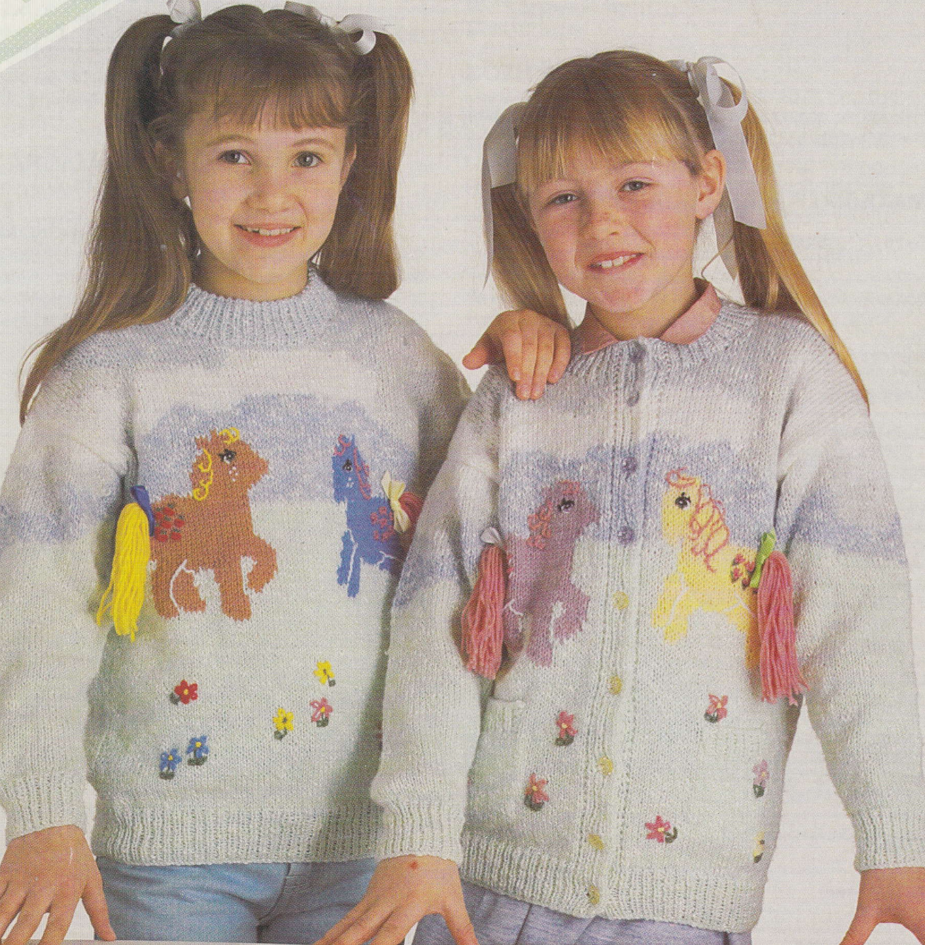 My Little Pony Cardigan Knitting Pattern for Children