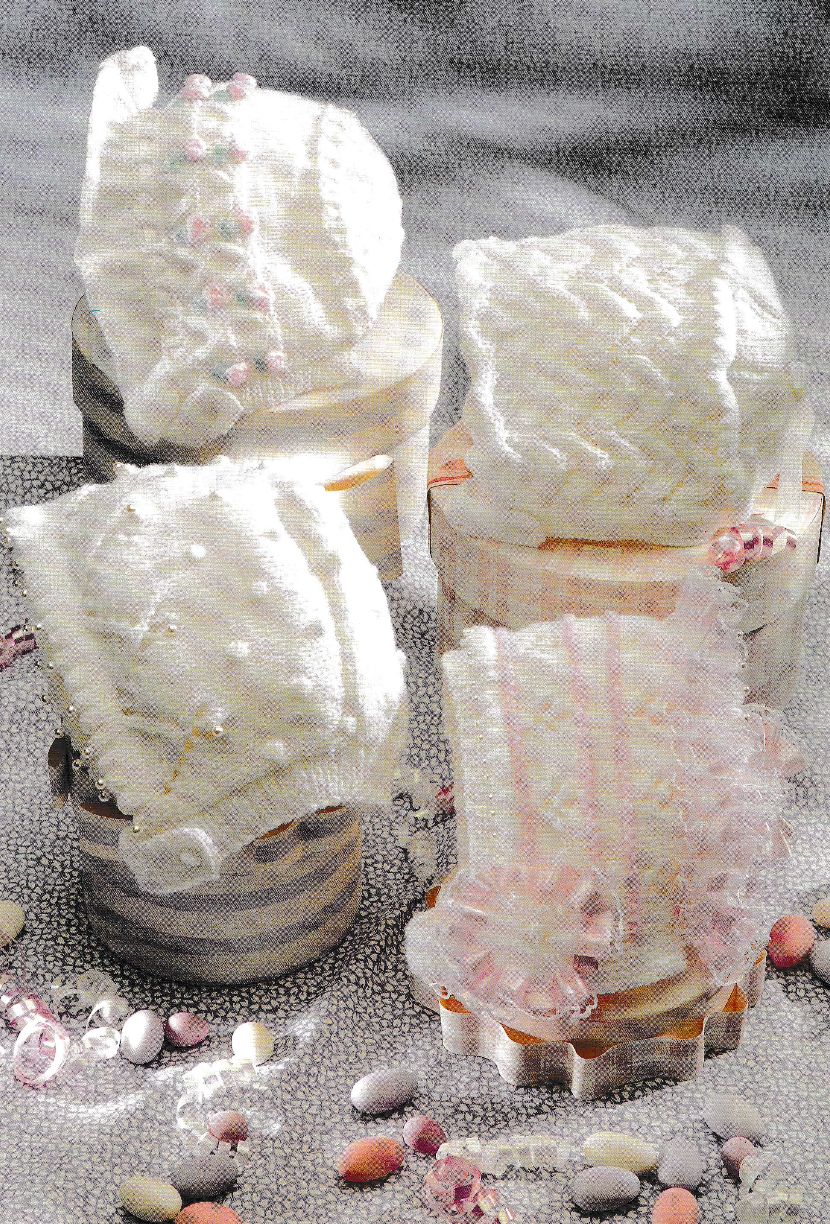 Baby Girls Lace Bonnets