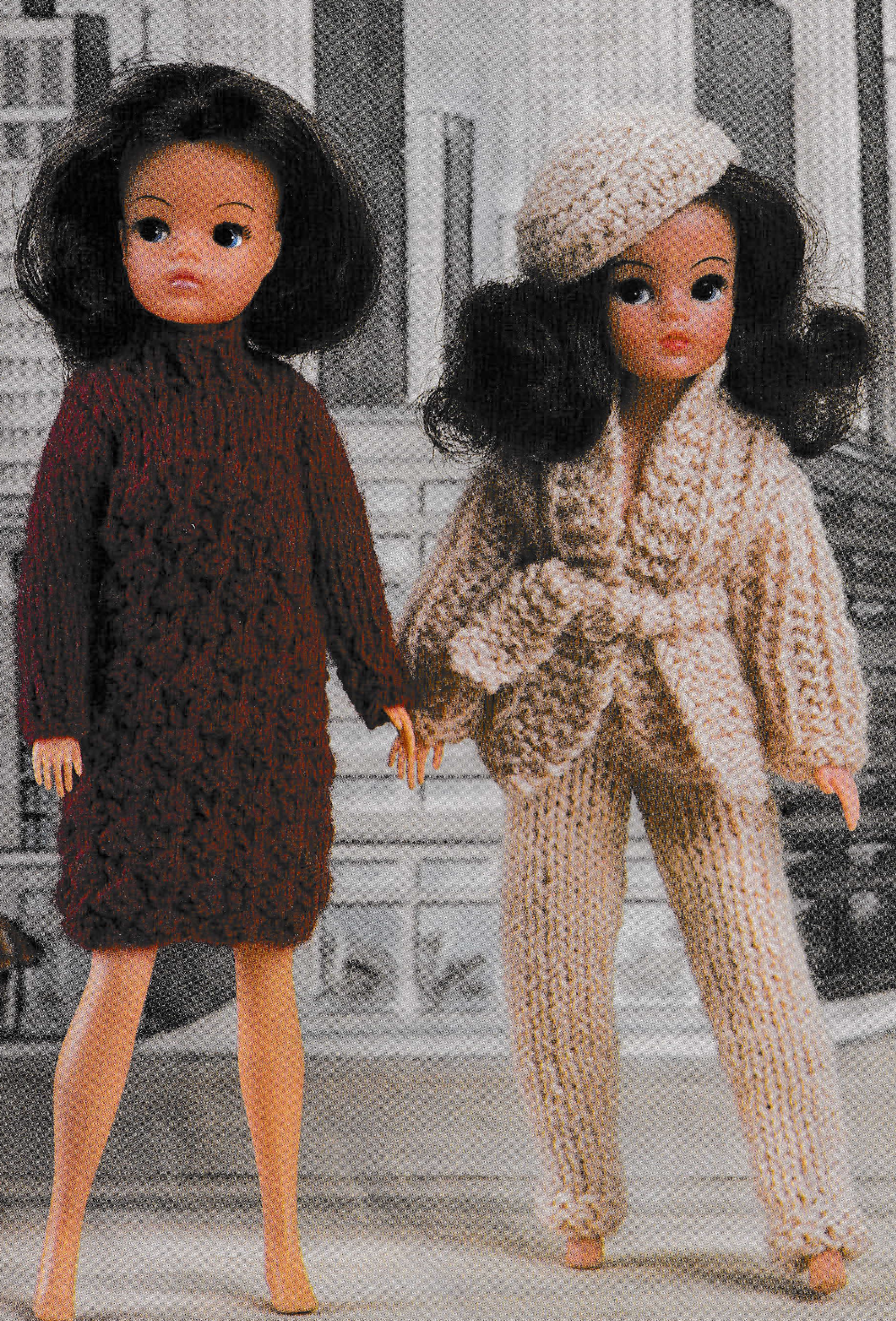Bears, Dolls and Fashion Models Clothes Knitting Pattern