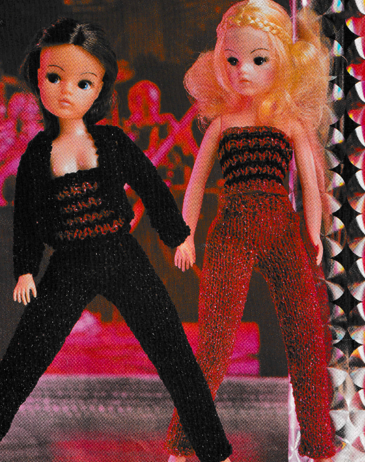 Bears, Dolls and Fashion Models Clothes Knitting Pattern