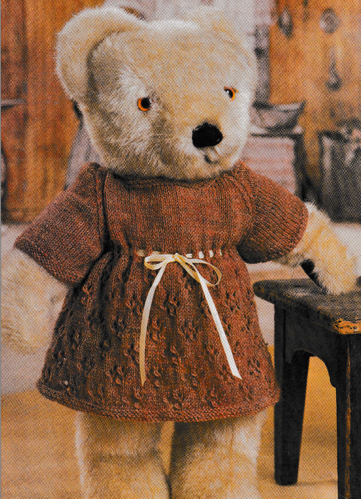 Bears, Dolls and Fashion Models Clothes Knitting Pattern