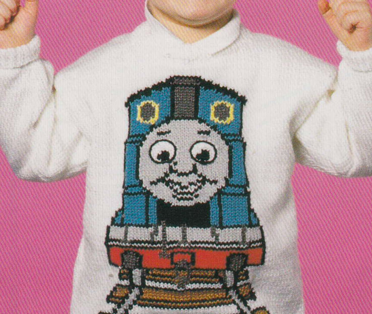 20 Picture Intarsia Character Sweater Vintage Knitting Patterns Bundle
