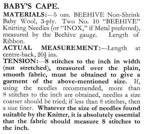 P&B No 3748 Baby Carrying Capes in 3 ply Knitting Pattern