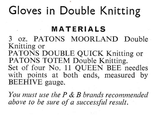Ladies Gloves and Mittens in DK yarn