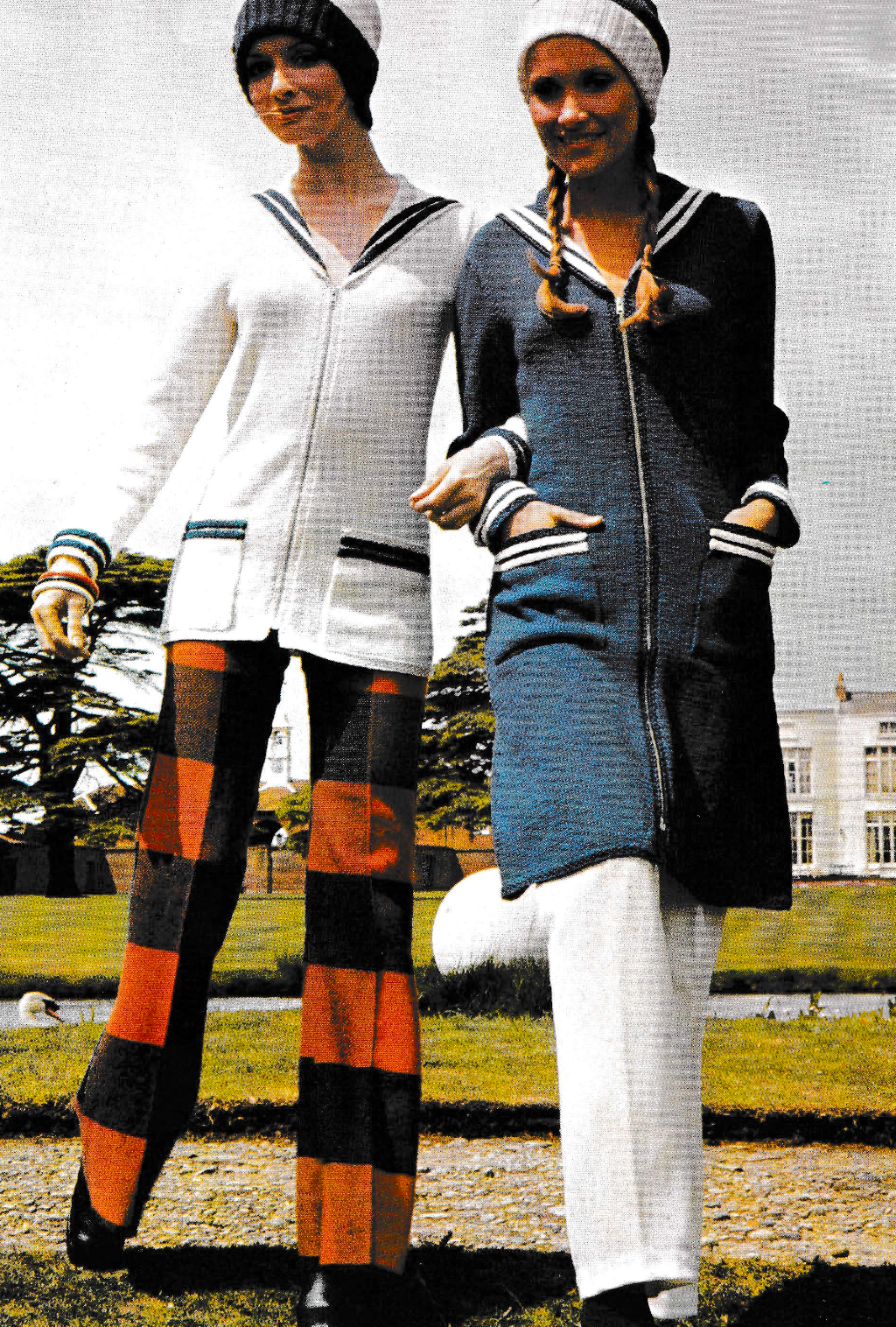 The Nautical Look Sailor Coat and Jacket for Women Knitting Pattern