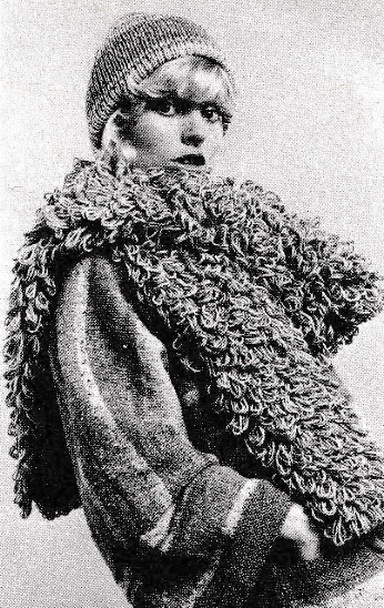 1970s Kimono Cardigan Knitting Pattern