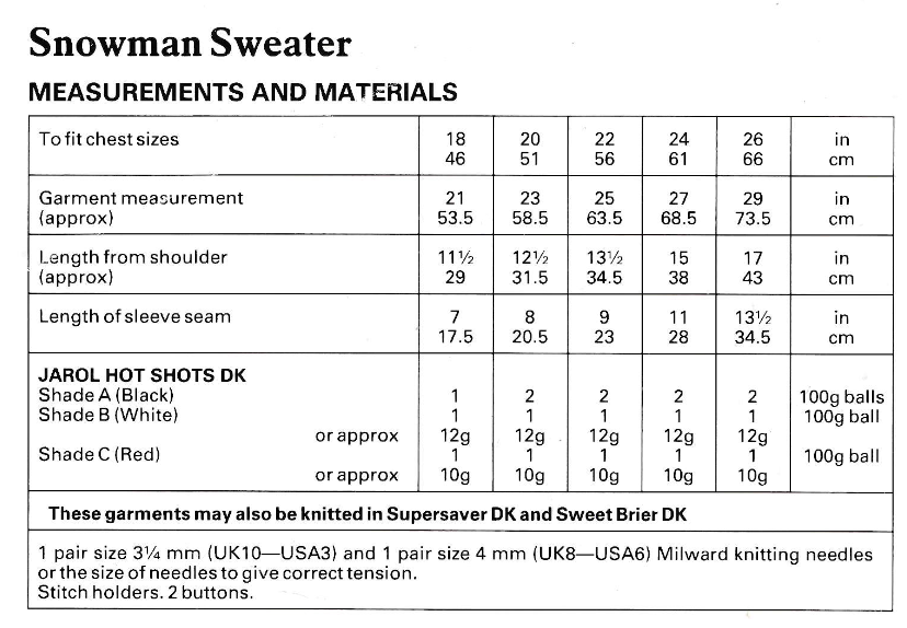 Snowmen Christmas Sweater for Children