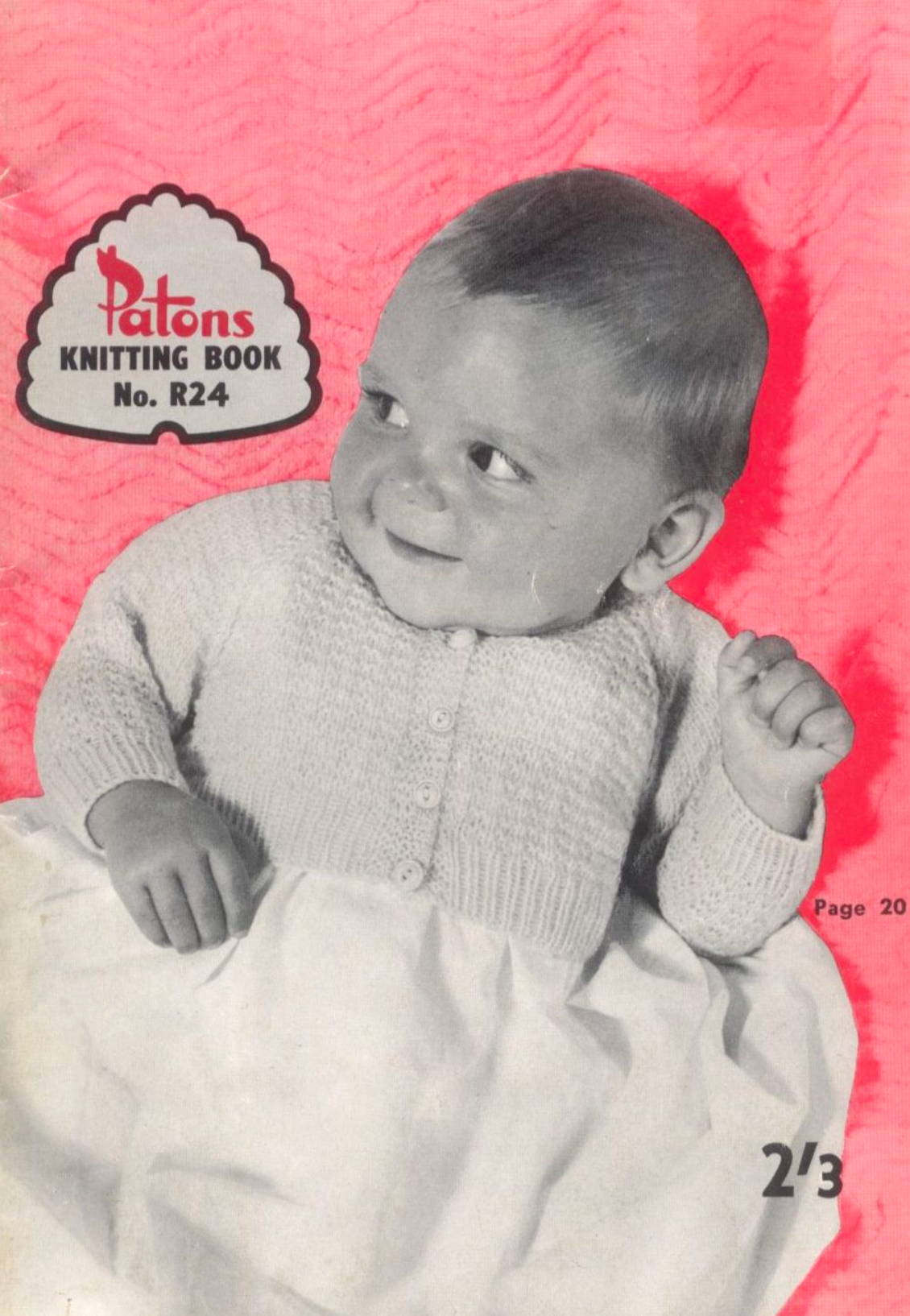 5 Vintage Baby Knitting Pattern Booklets