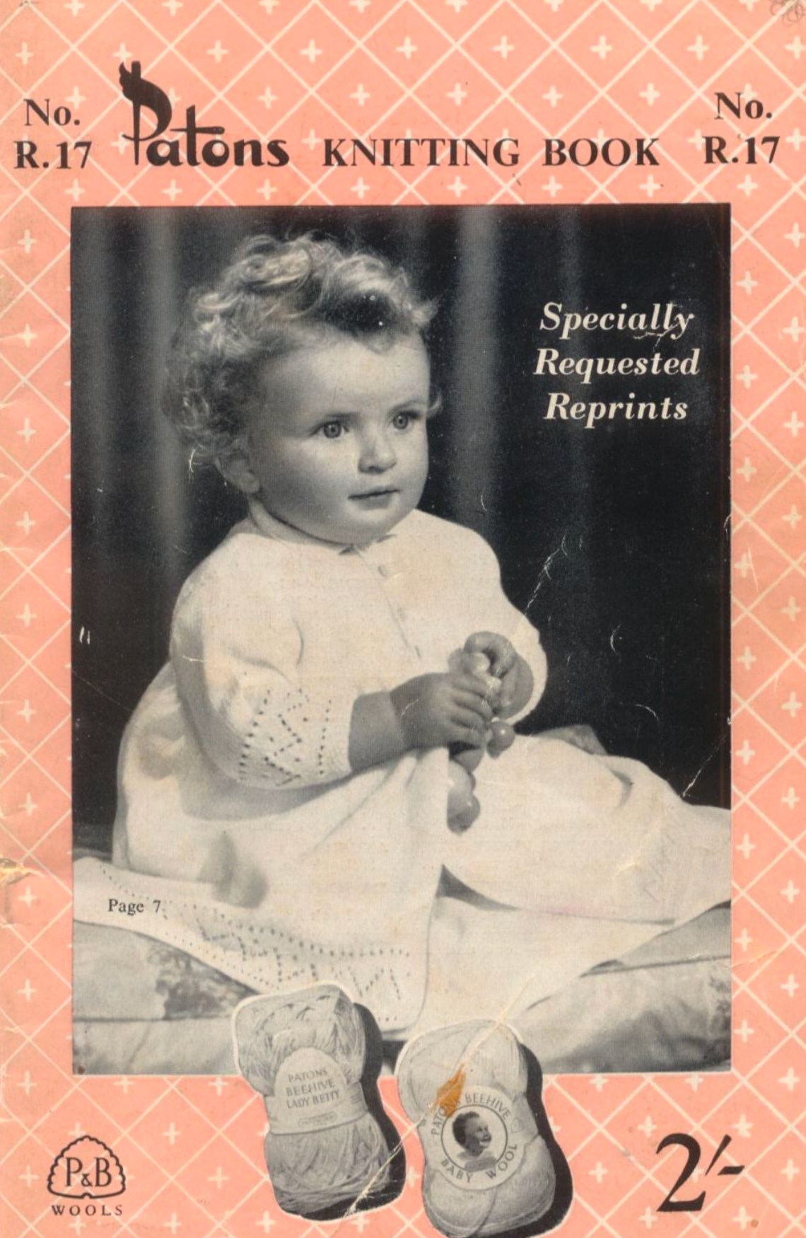 5 Vintage Baby Knitting Pattern Booklets