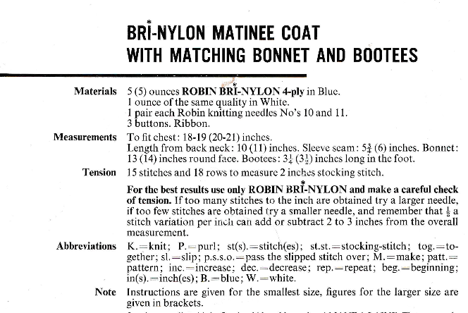 Robin 1088 Baby Matinee Coat Bonnet and Booties