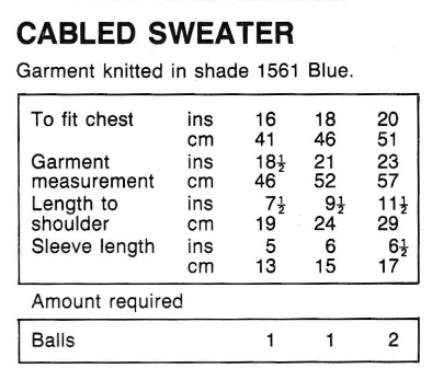 4 x baby cardigans and sweaters pattern