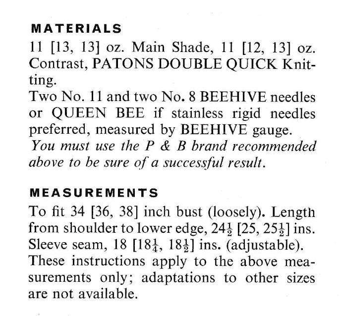 Ladies Greek Key Sweater Vintage Knitting Pattern