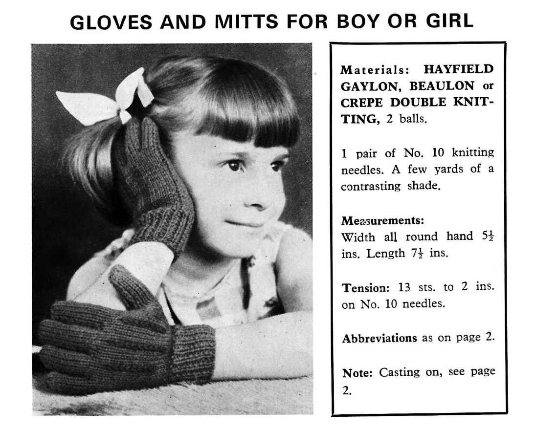 Odd Ounce Book Vintage Knitting Pattern for toys, mittens, tea cosy and more