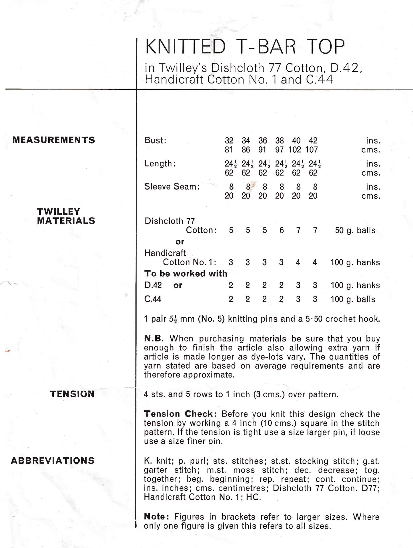 Vintage Dishcloth Top Free Knitting Pattern