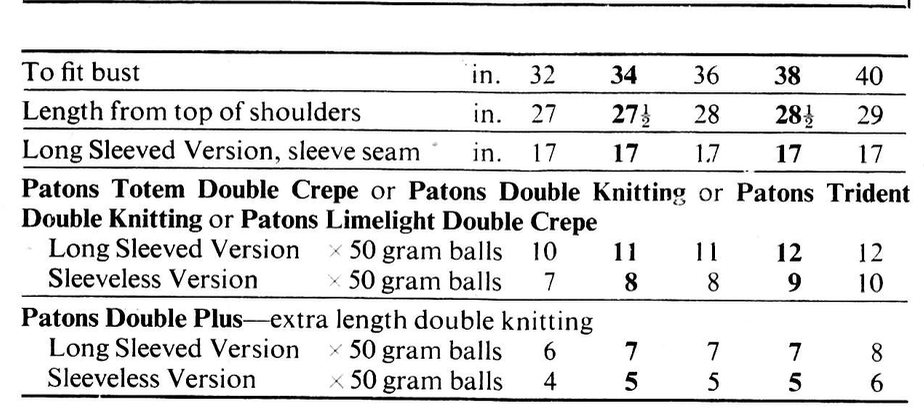 Ladies Long Cardigan and Waistcoat Knitting Pattern
