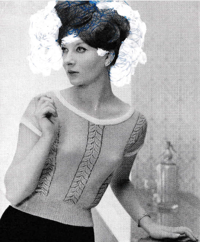 Women's 3 Ply Lace Tops Knitting Pattern PDF – Two Designs