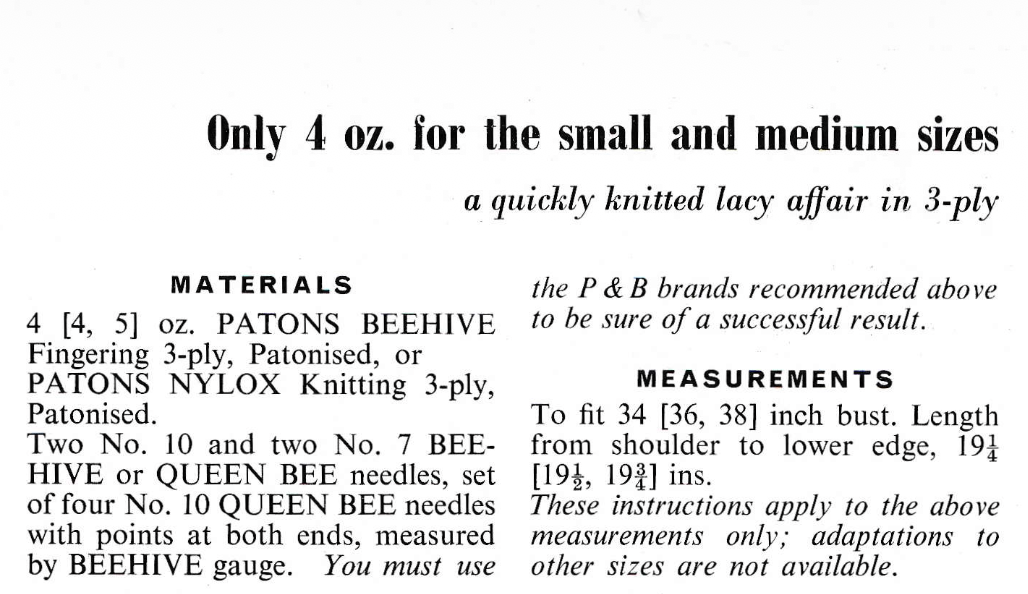 Women's 3 Ply Lace Tops Knitting Pattern PDF – Two Designs