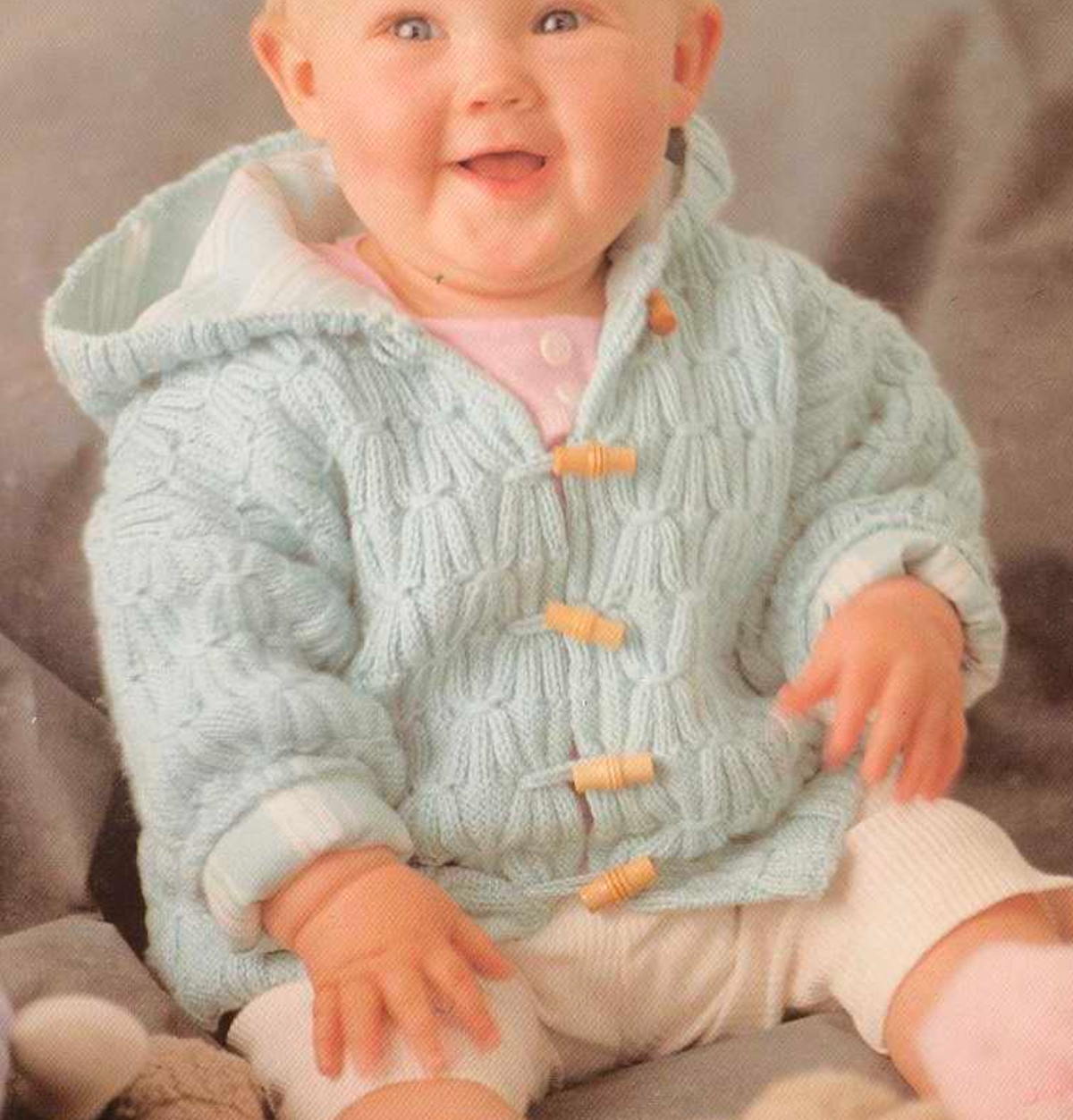 8 Baby Cardigan and Sweaters Knitting Pattern PDF