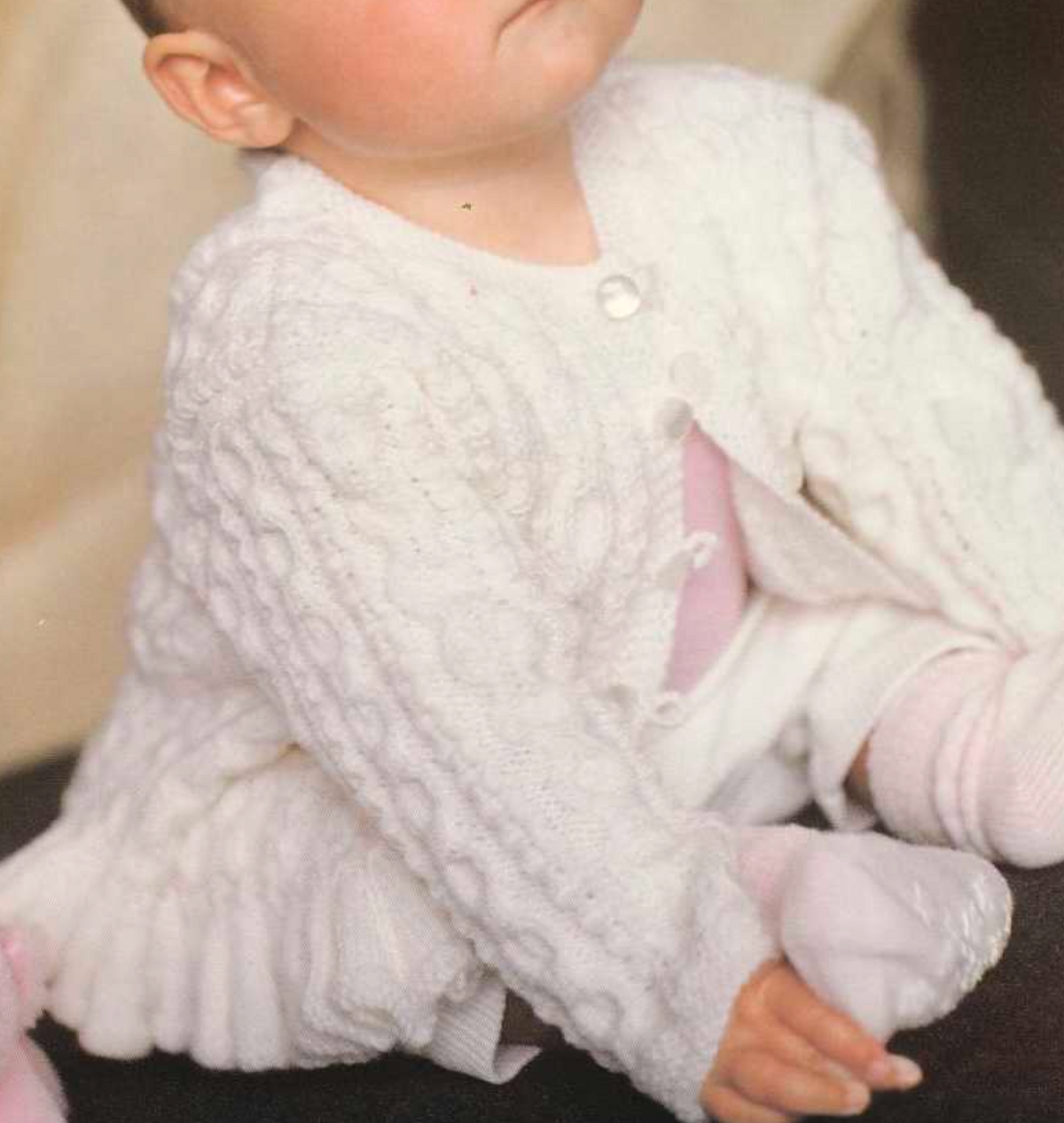 8 Baby Cardigan and Sweaters Knitting Pattern PDF