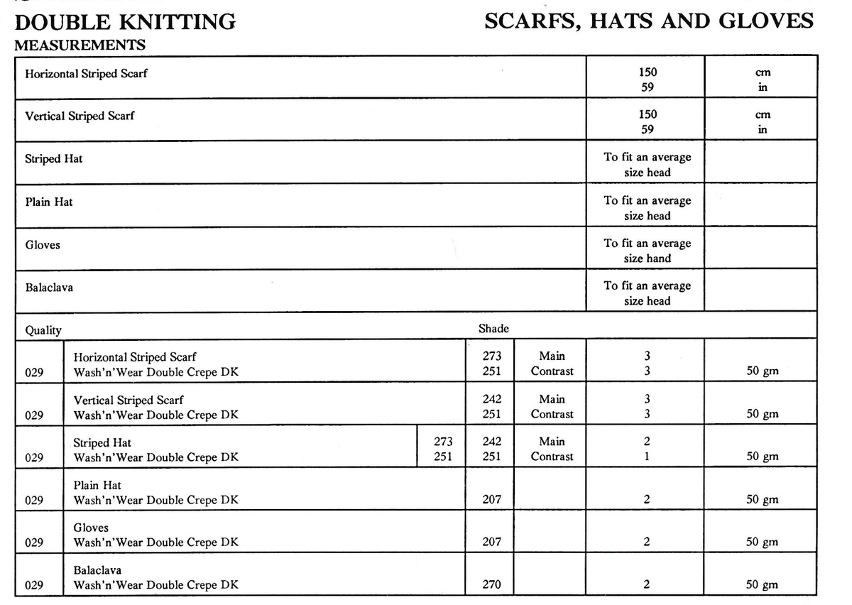 Football Scarf Knitting Pattern PDF