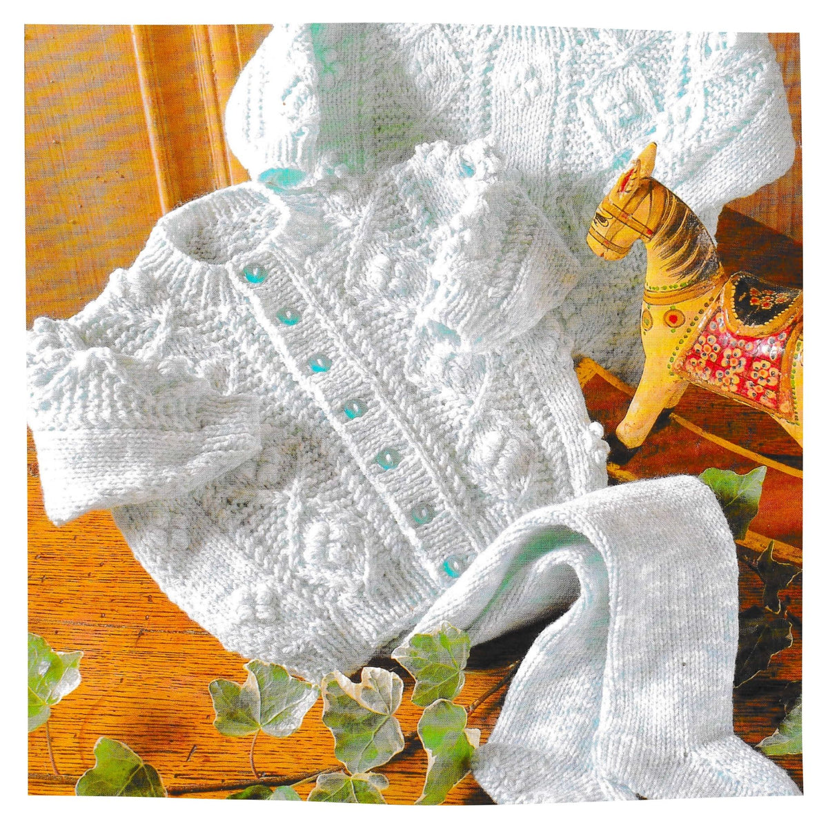 Baby Cable Jacket and Leggings Knitting Pattern