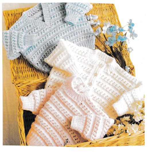Baby Cardigan and Sweater PDF Knitting Pattern