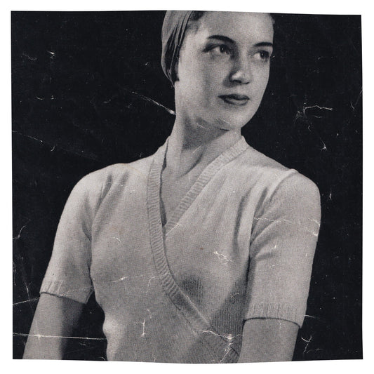 Ballet Cardigan Knitting Pattern PDF, 3 Ply, Royal Academy of Dancing